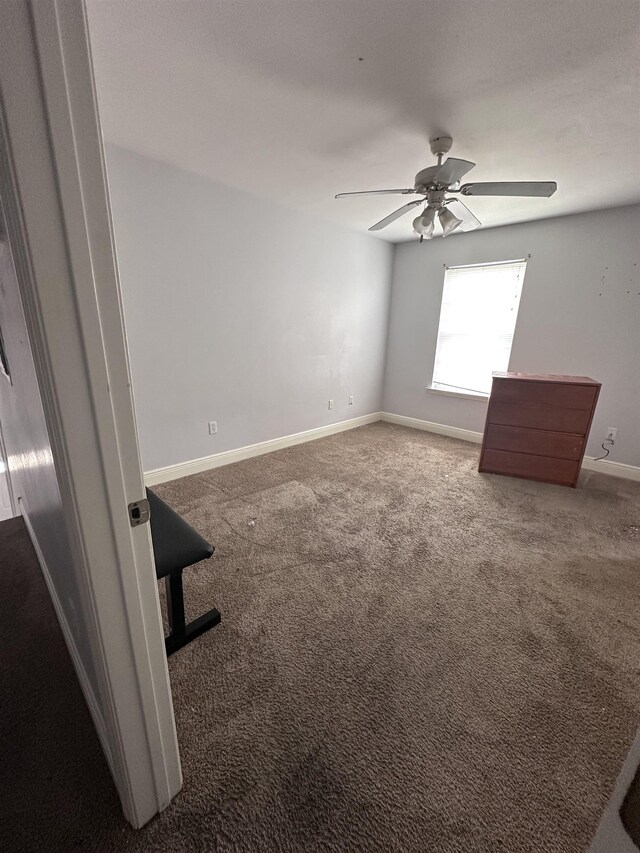 3340 Sugar Berry Way, Tallahassee, FL 32303 - unfurnished room with carpet flooring and ceiling fan