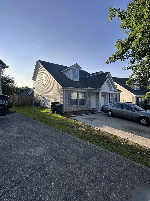 3340 Sugar Berry Way, Tallahassee, FL 32303 - view of front of house featuring brick siding and concrete driveway