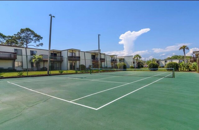 view of sport court