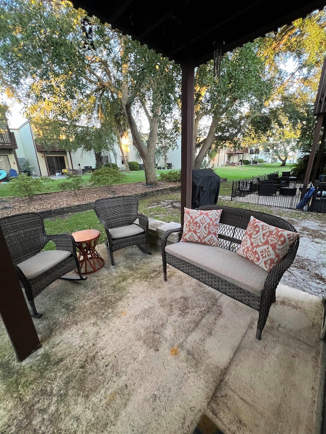 view of patio