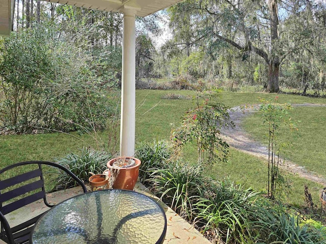 view of patio