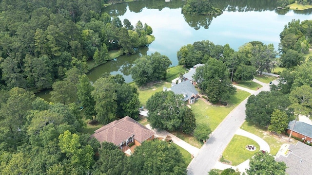 9078 Shoal Creek Dr, Tallahassee, FL 32312 - aerial view of property and surrounding area featuring a large body of water