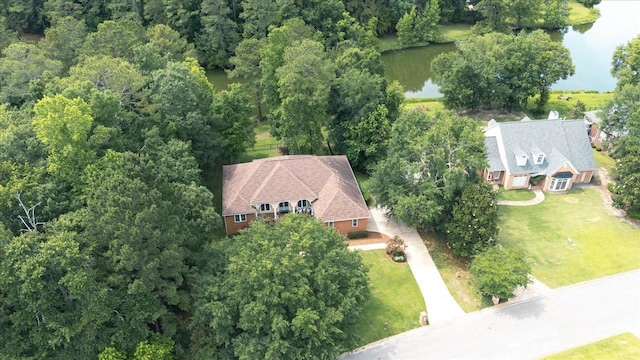 9078 Shoal Creek Dr, Tallahassee, FL 32312 - aerial view of property and surrounding area with a large body of water