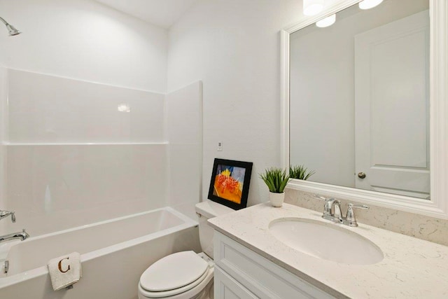 4468 River Breeze Ln, Tallahassee, FL 32303 - full bath with toilet, vanity, and tub / shower combination