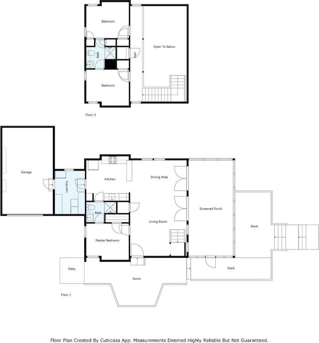 1195 Alligator Dr, Alligator Point, FL 32346 - home floor plan