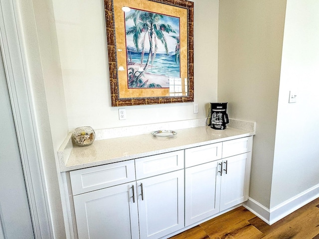 254 Ante Beppum Loop, Carrabelle, FL 32322 - detailed view of wood finished floors and baseboards