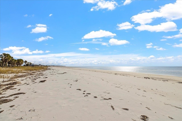 water view featuring a view of the beach