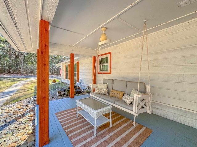 2825 Turkey Hill Trl, Tallahassee, FL 32312 - wooden deck with visible vents