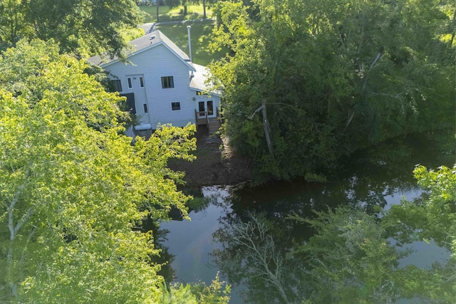 6611 Crooked Creek Rd, Tallahassee, FL 32311 - view from above of property with a nearby body of water