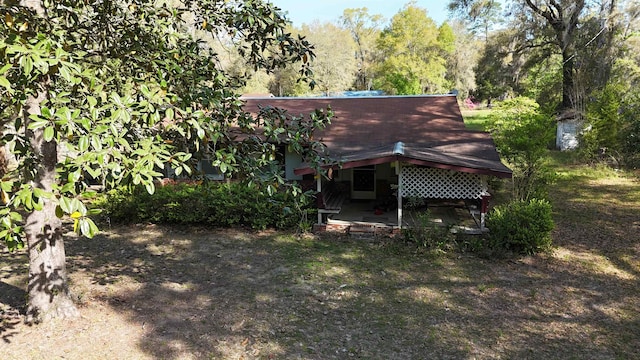 16872 Aqua Ln, Tallahassee, FL 32310 - view of back of property