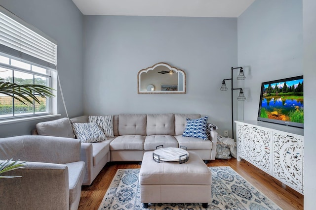 6509 Alan A Dale Trl, Tallahassee, FL 32309 - living room with wood finished floors