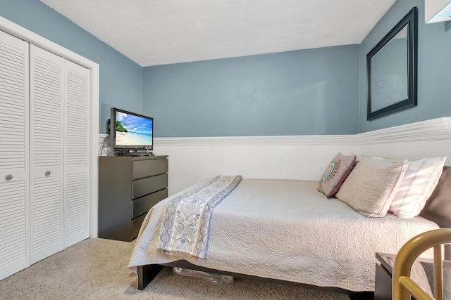 3412 Edgemont Trl, Tallahassee, FL 32312 - carpeted bedroom featuring a closet