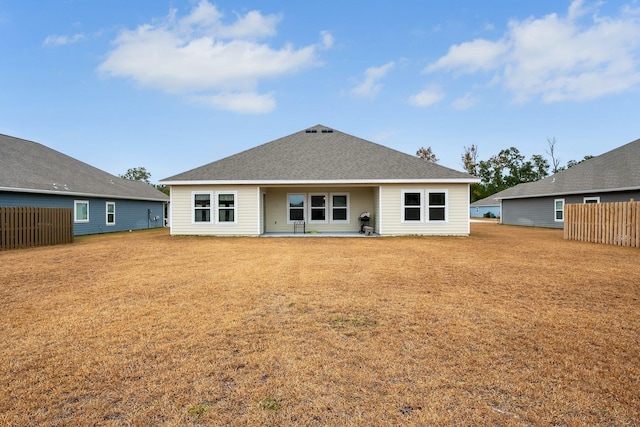 view of back of house