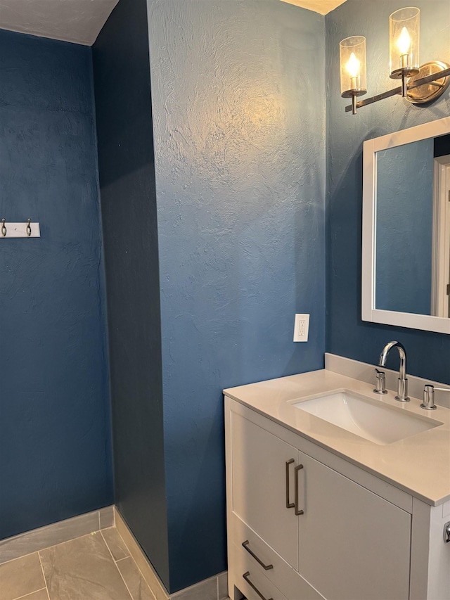 1838 Fernando Ln, Tallahassee, FL 32303 - bathroom featuring baseboards and vanity