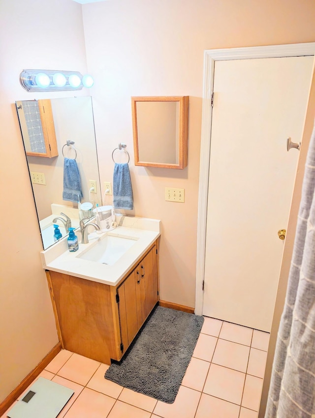 3137 Huttersfield Cir, Tallahassee, FL 32303 - bathroom featuring vanity and tile patterned floors