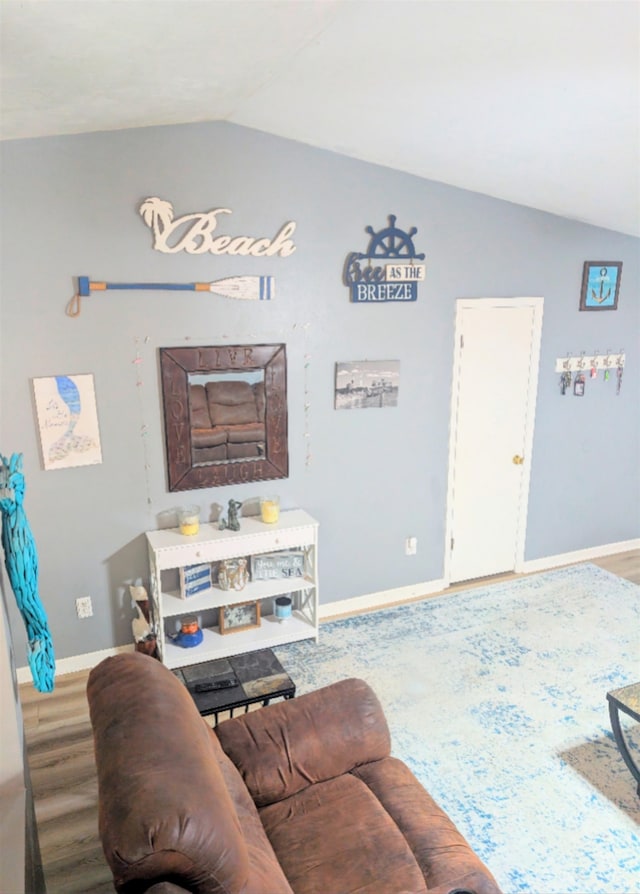 3137 Huttersfield Cir, Tallahassee, FL 32303 - living area with lofted ceiling and wood finished floors