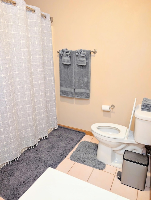 3137 Huttersfield Cir, Tallahassee, FL 32303 - full bathroom with tile patterned floors and a shower with curtain