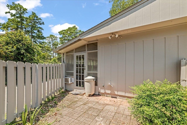 exterior space with a patio area