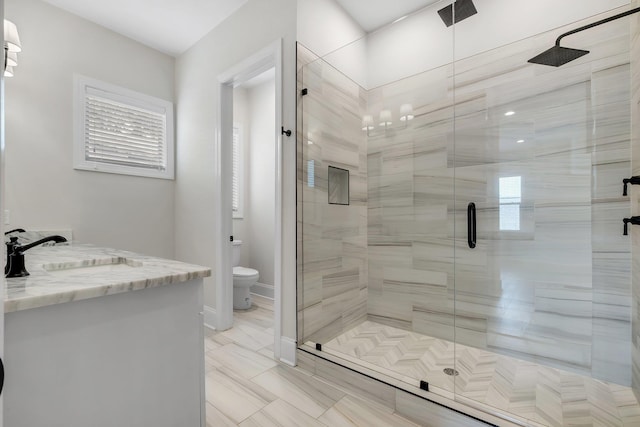 1261 N Duval St, Tallahassee, FL 32303 - full bathroom with toilet, a shower stall, and vanity