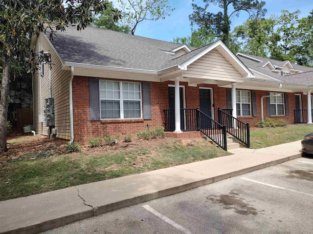 view of front of home with a porch