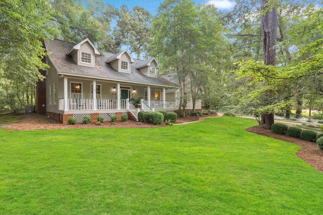 1961 Chatsworth Way, Tallahassee, FL 32309 - new england style home featuring covered porch and a front yard