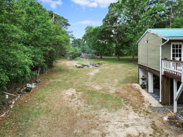 view of yard