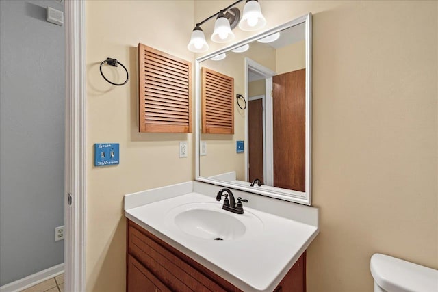 1515 Merry Oaks Ct, Tallahassee, FL 32303 - bathroom featuring vanity and toilet