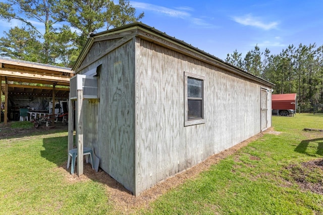 view of outdoor structure