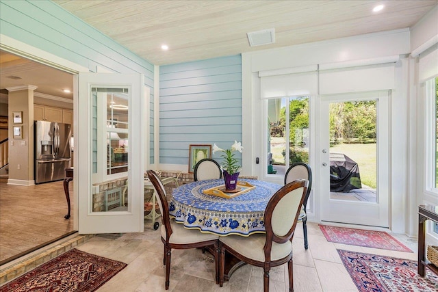 7277 White Clover Ct, Tallahassee, FL 32311 - sunroom / solarium with french doors