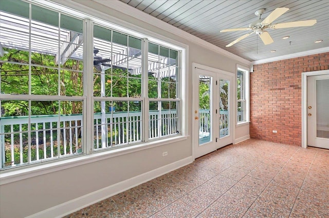370 Rob Roy Trl, Tallahassee, FL 32312 - view of unfurnished sunroom