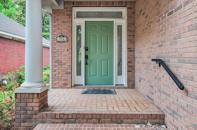 370 Rob Roy Trl, Tallahassee, FL 32312 - property entrance featuring brick siding