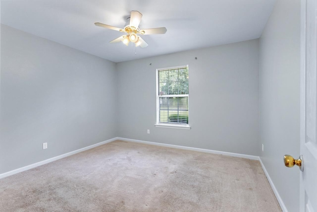 8325 Yellow Ln, Tallahassee, FL 32311 - empty room featuring carpet flooring and ceiling fan
