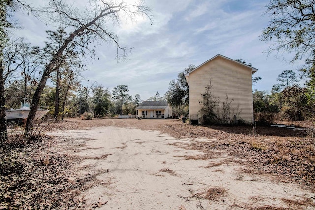 view of property exterior
