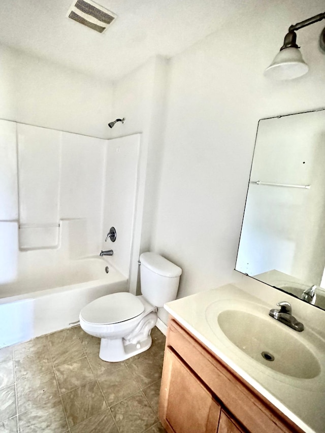3000 S Adams St Unit 234, Tallahassee, FL 32301 - full bath featuring vanity, toilet, shower / bath combination, and tile patterned flooring