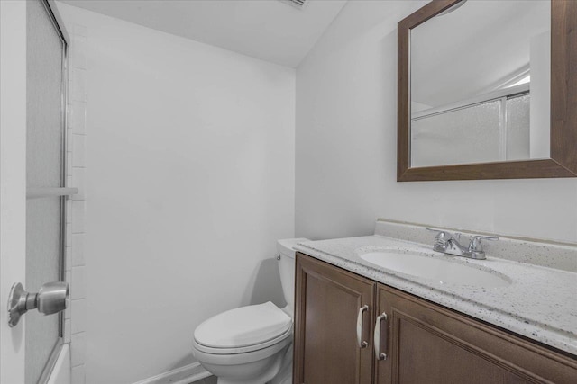 1317 Airport Dr Unit F12, Tallahassee, FL 32304 - bathroom with vanity and toilet