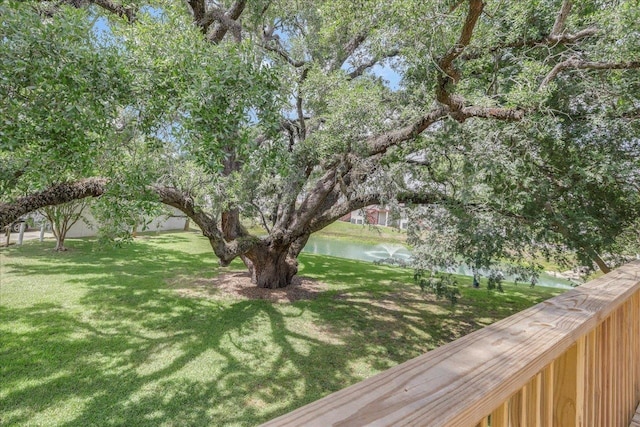 1317 Airport Dr Unit F12, Tallahassee, FL 32304 - view of yard with a water view