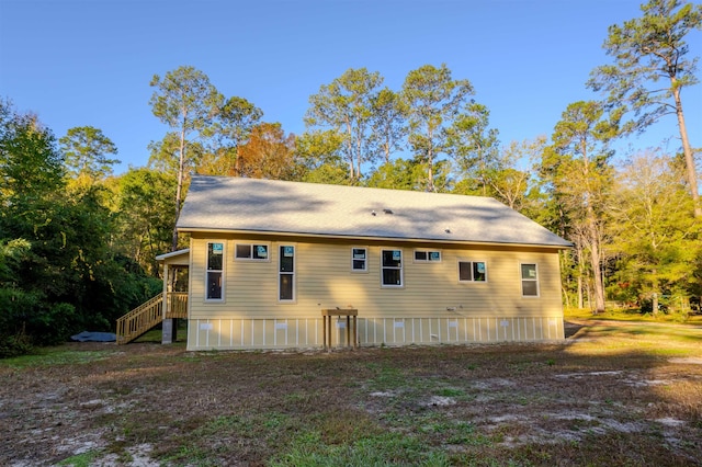 view of side of home