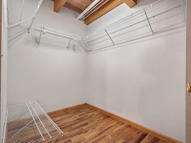 883 Hunters Trce, Crawfordville, FL 32327 - walk in closet featuring wood finished floors