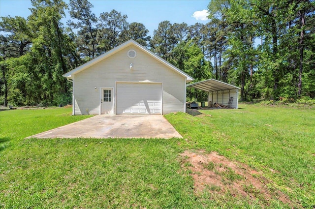 650 Mossy Oak Trl, Tallahassee, FL 32317 - detached garage with driveway
