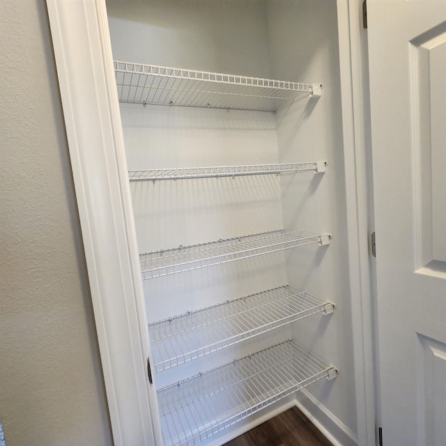 view of closet