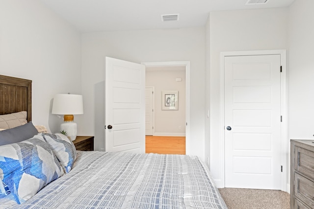 bedroom featuring carpet floors