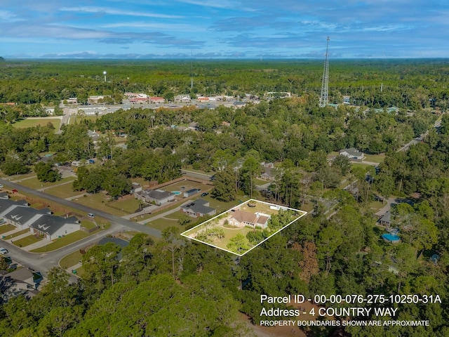aerial view