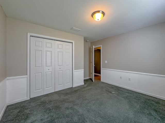 4641 Rivers Landing Way, Tallahassee, FL 32303 - unfurnished bedroom featuring carpet floors and a closet
