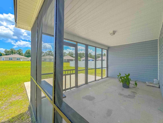 4641 Rivers Landing Way, Tallahassee, FL 32303 - view of unfurnished sunroom