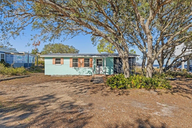 view of ranch-style house