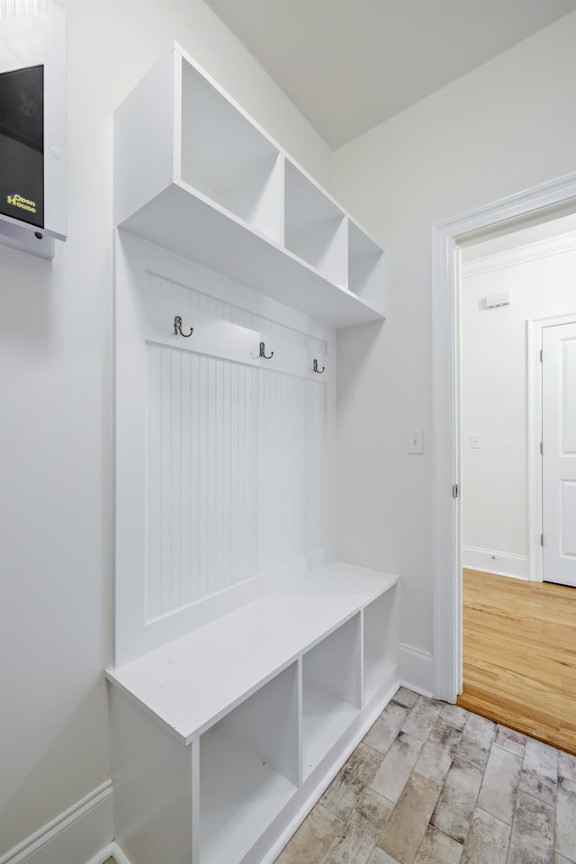 view of mudroom