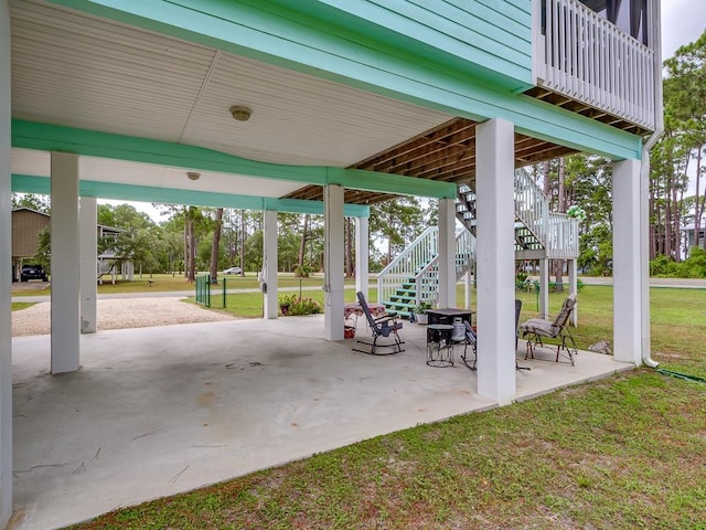 view of patio