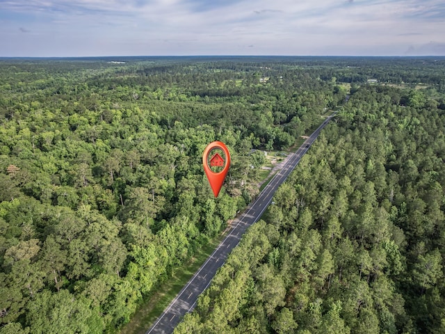 1487 Bainbridge Hwy, Quincy, FL 32352 - aerial view of property and surrounding area featuring a forest
