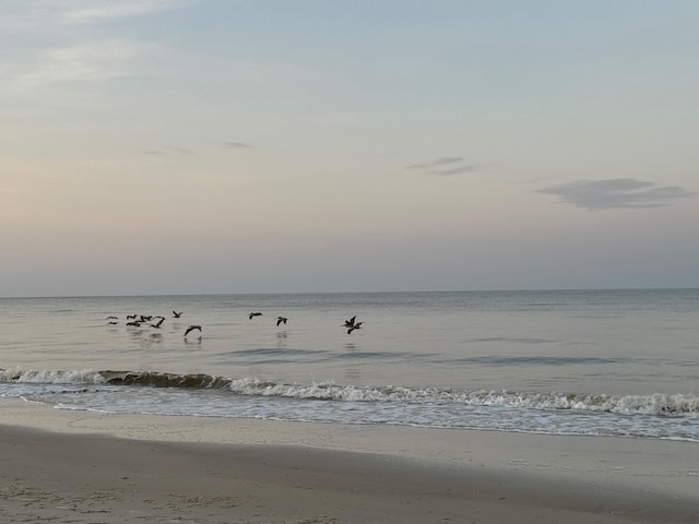 water view with a beach view