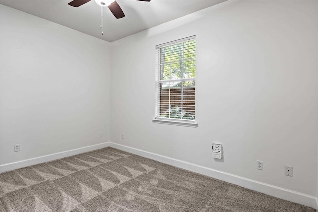 1652 Eagles Watch Way, Tallahassee, FL 32312 - unfurnished room featuring ceiling fan and carpet floors